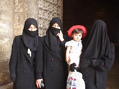 Sisters out shopping